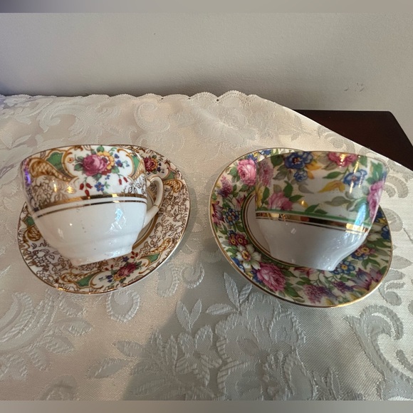 Vintage Palissy Pottery tea cup and saucer in excellent condition. - Picture 8 of 8